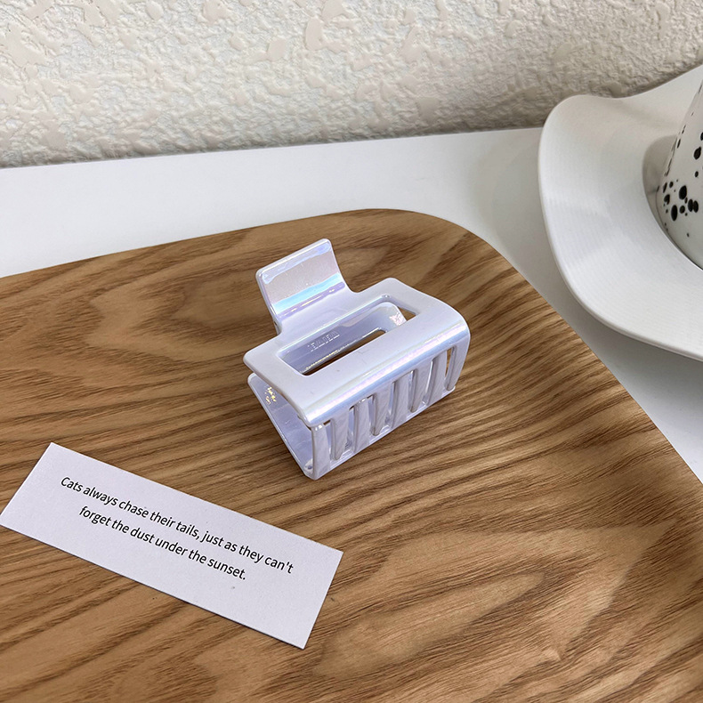 Irideszierende Acryl-Haarklammern