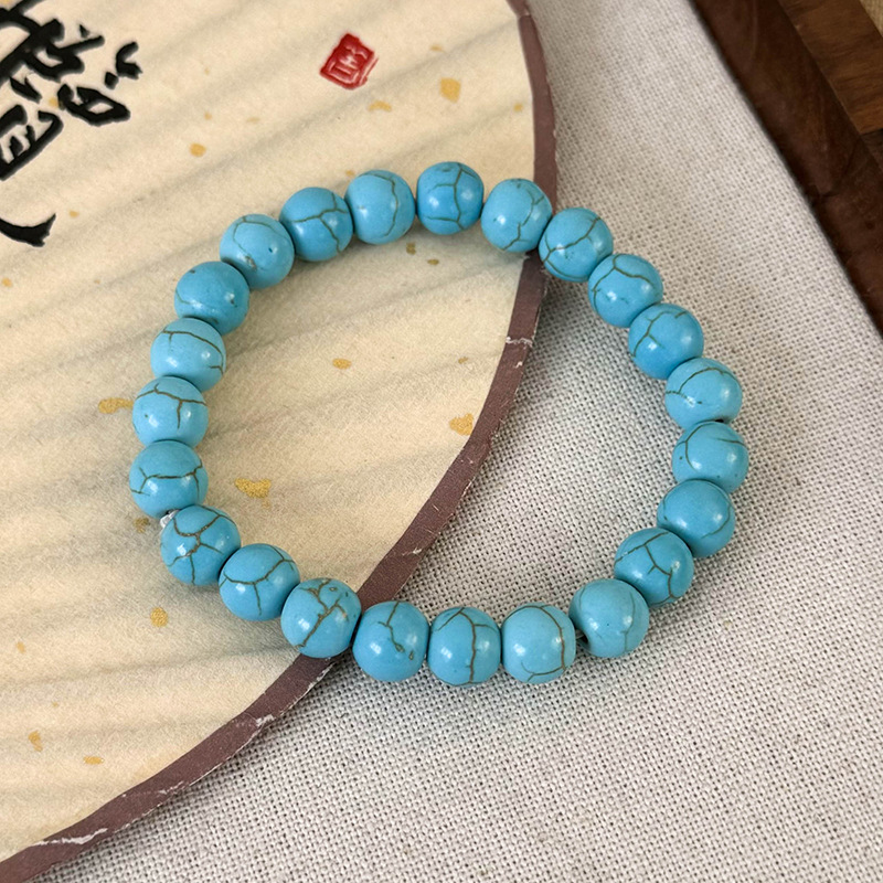 สร้อยข้อมือลูกปัดสีเขียว