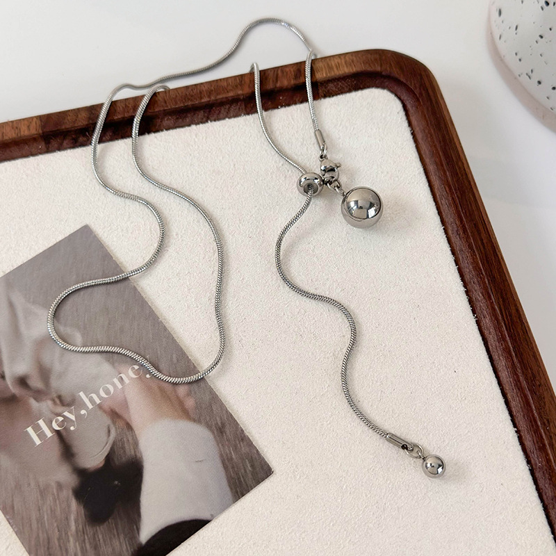 Регульоване Довге Намисто з Перлиною