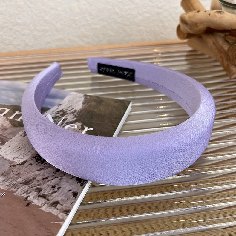 Cinta para el Cabello de Esponja Satén