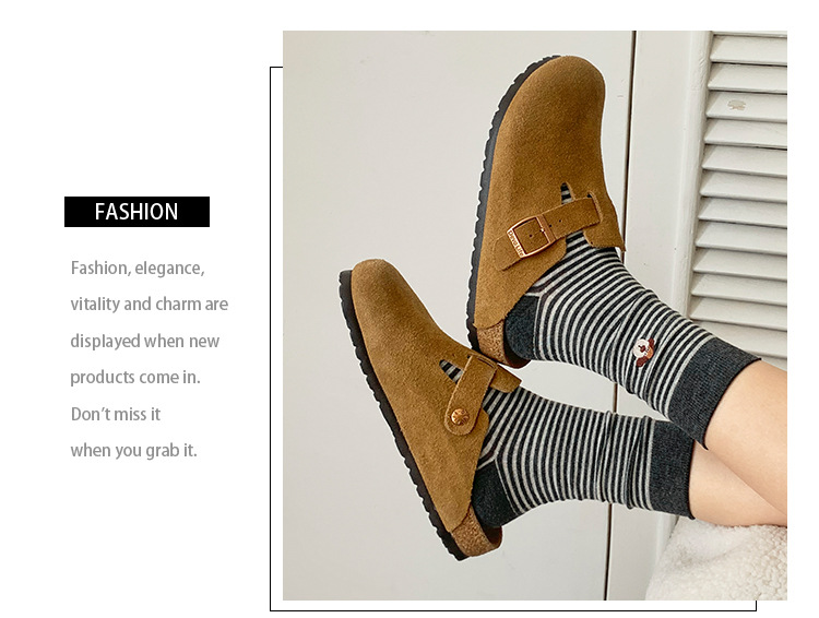 Meias de algodão bordadas com cachorro