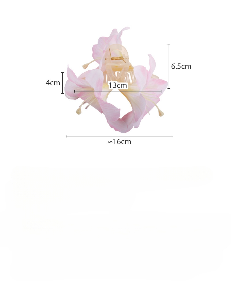 Lily Flower Hair Clip