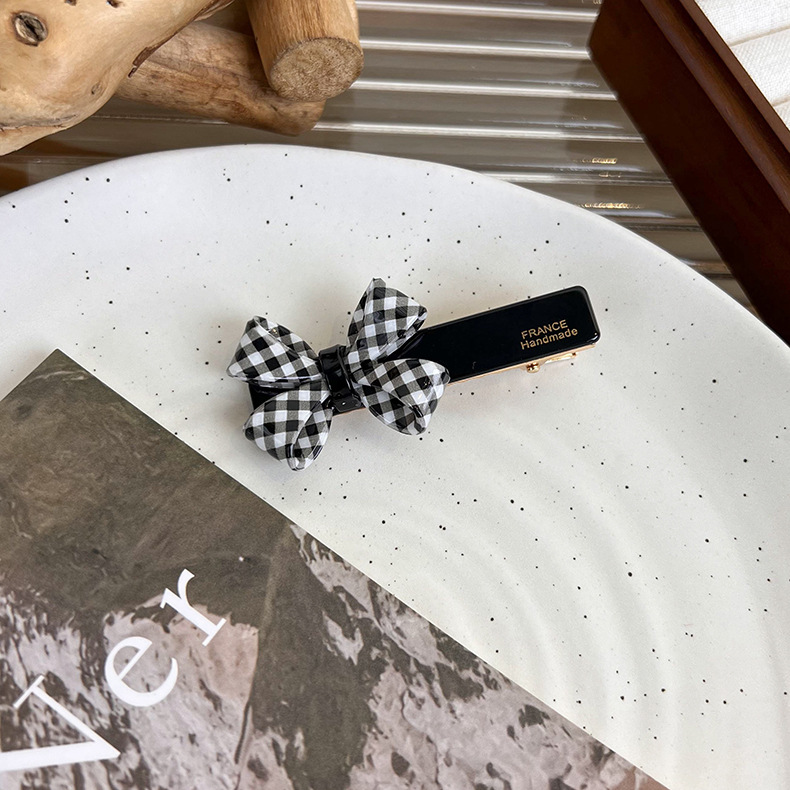 Pinza para Cabello de Acetato con Lazo Vintage