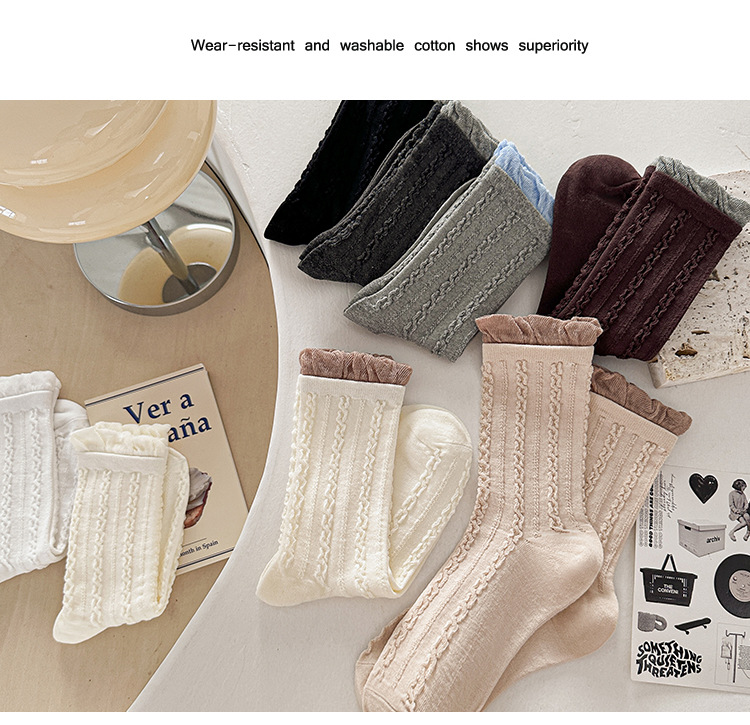 Žebrované podkolenky