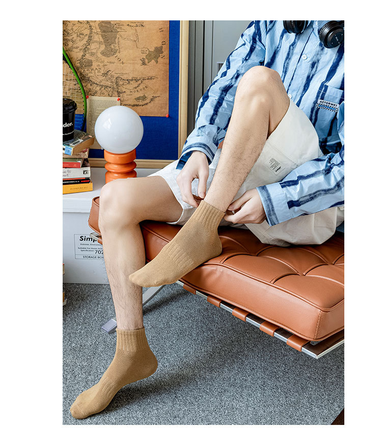 Meias Baixas de Algodão para Homens