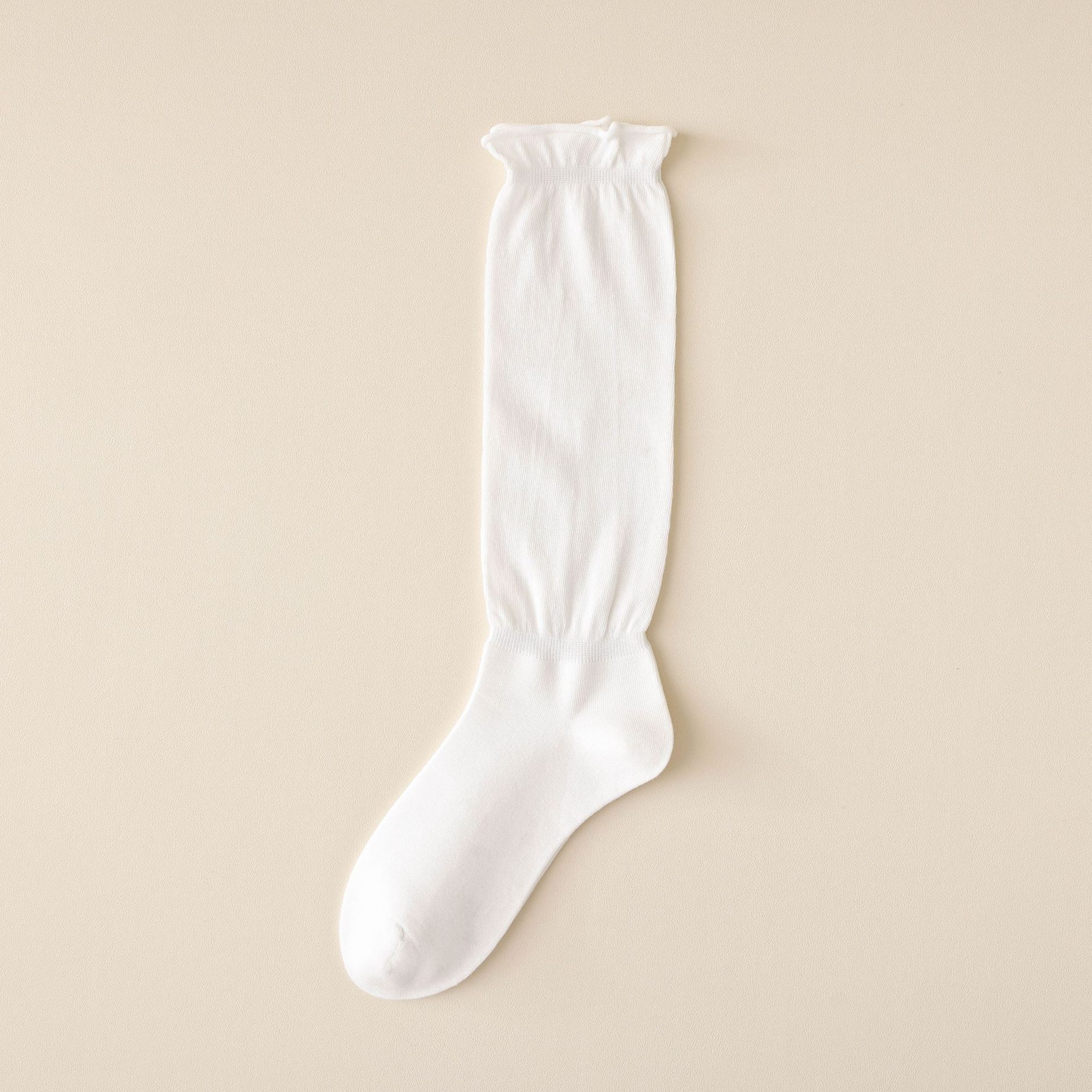 Meias Descaídas de Algodão Sem Costura