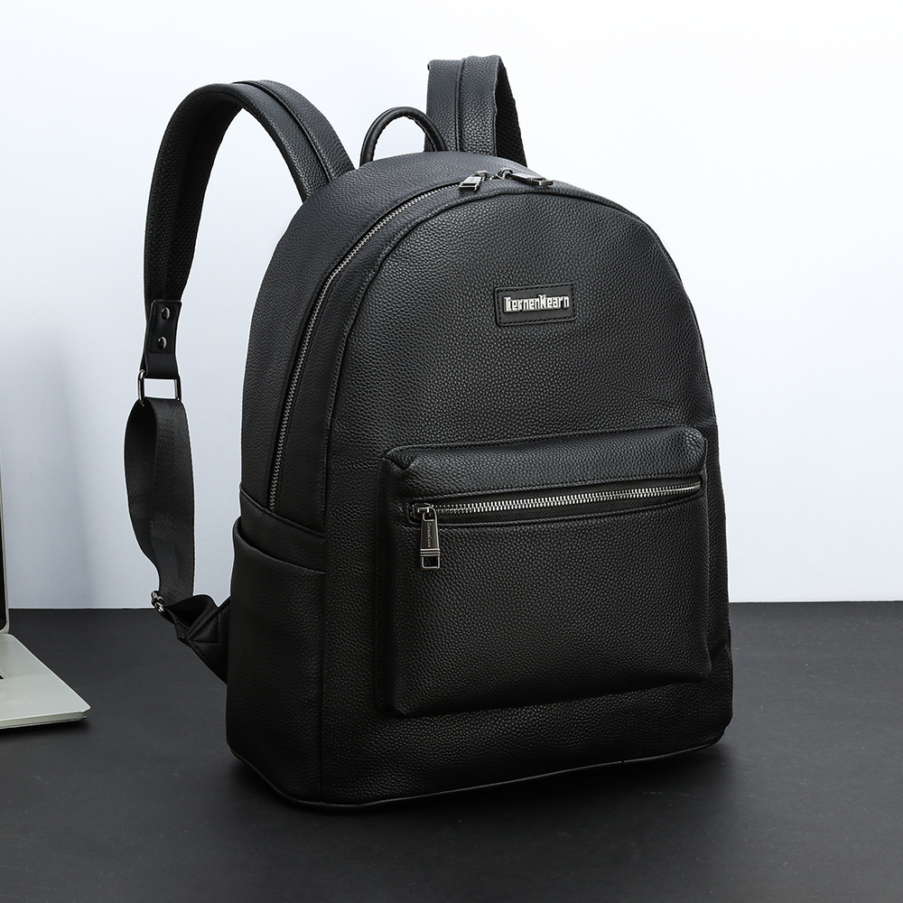 남성 빈티지 미니멀리스트 대용량 방수 노트북 백팩