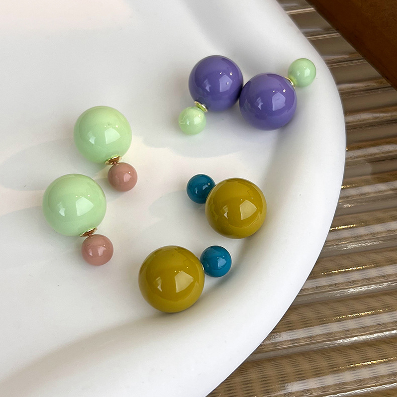 리버서블 볼 귀걸이