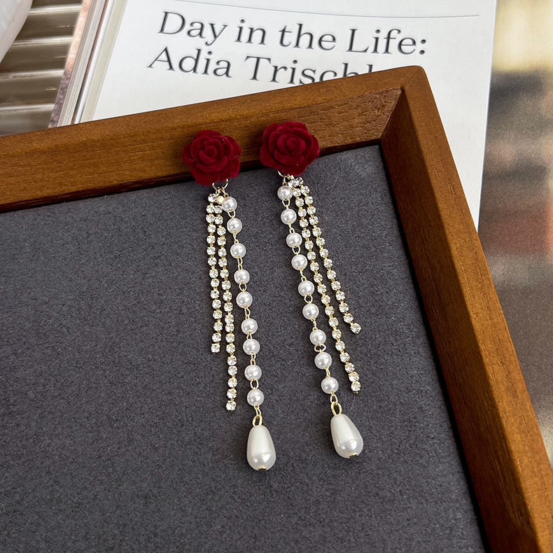 Pendientes Camelia Flecos