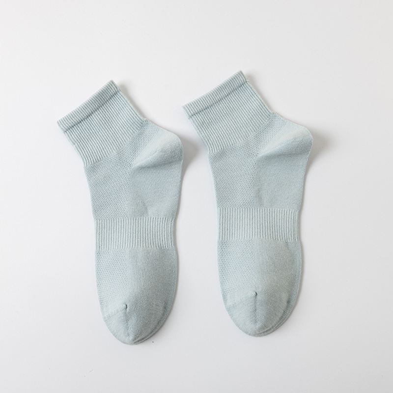 Meias Cano Médio de Algodão Anti-Pilling para Mulheres