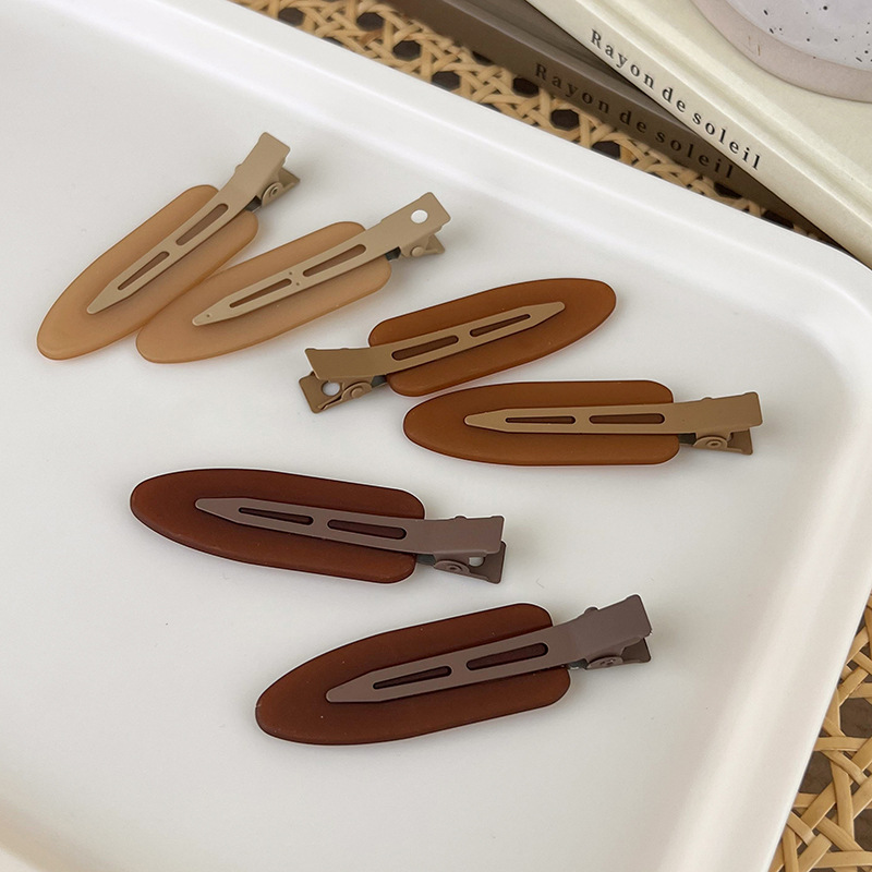 Agrafe de Păr cu Formă de Cioc de Rață