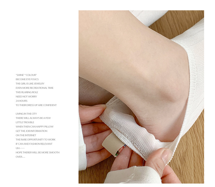 과일 패턴 여성용 발목 양말