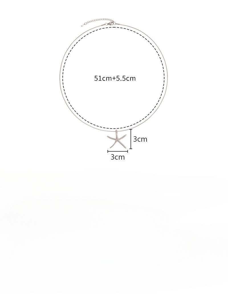 Мінімалістське намисто з морською зіркою