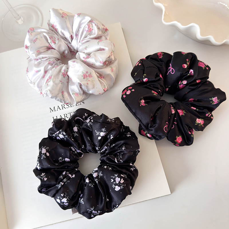 Французские Атласные Цветочные Скрабчи