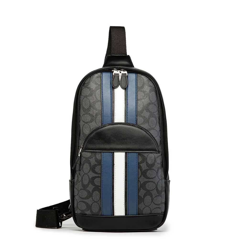 Borsa a tracolla uomo plaid