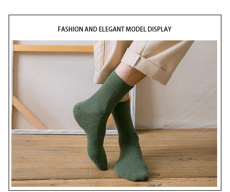 Meias de Algodão Meia-Altura