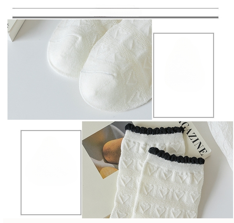 Meias 3/4 Coração para Mulher