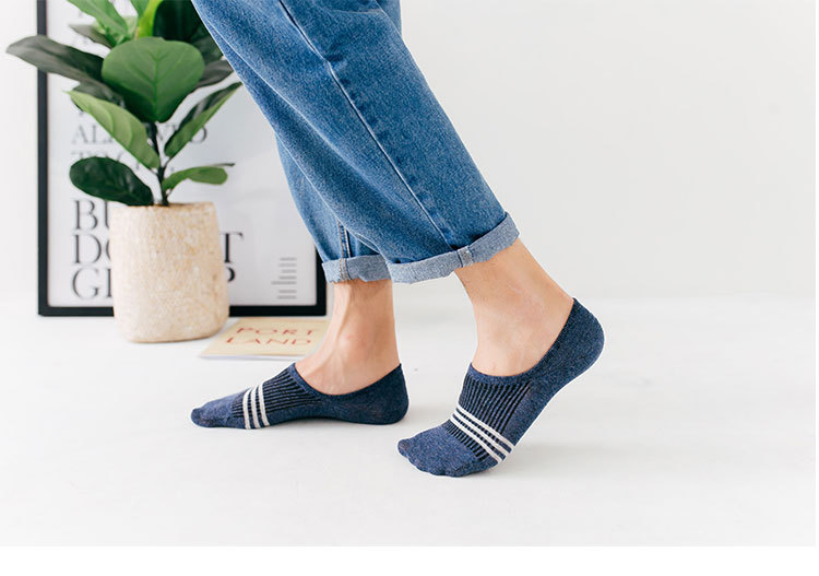 Calcetines Invisibles de Algodón para Hombre