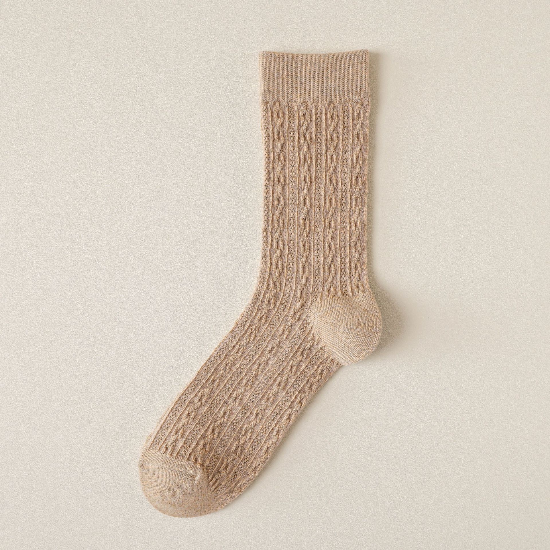 Pletené ponožky do půlky lýtka