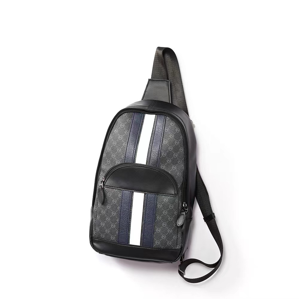 Borsa a tracolla uomo plaid