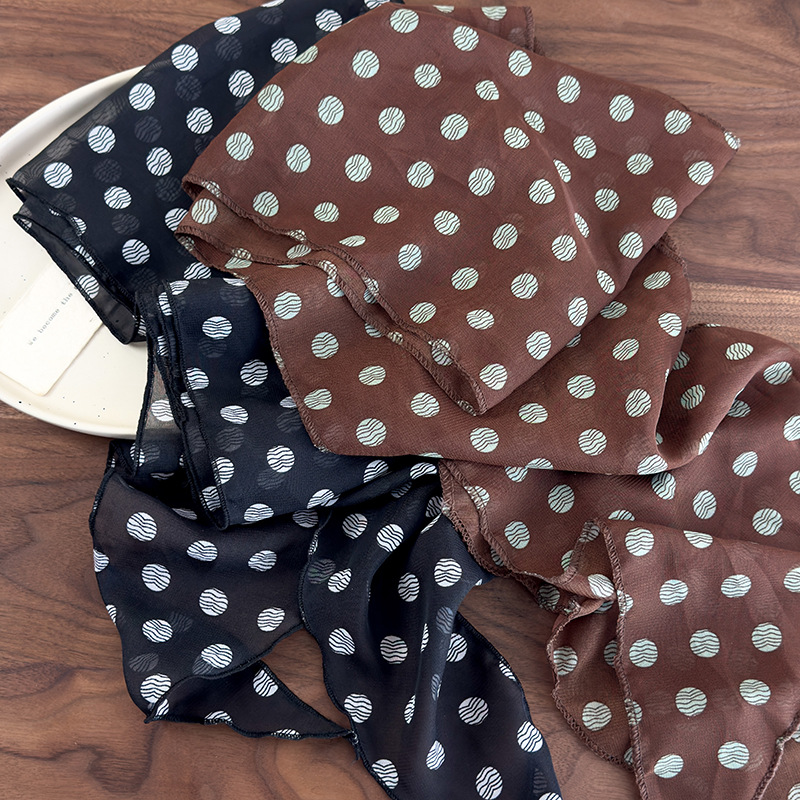 Polka Dot Scarf