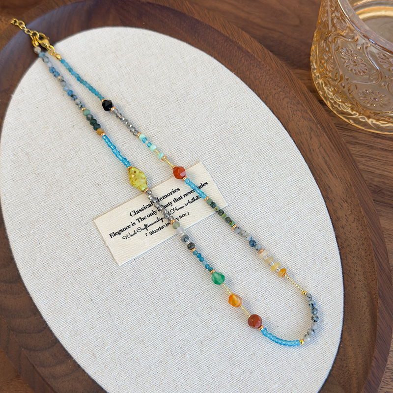 Намисто на ключицю Скляні Намистини