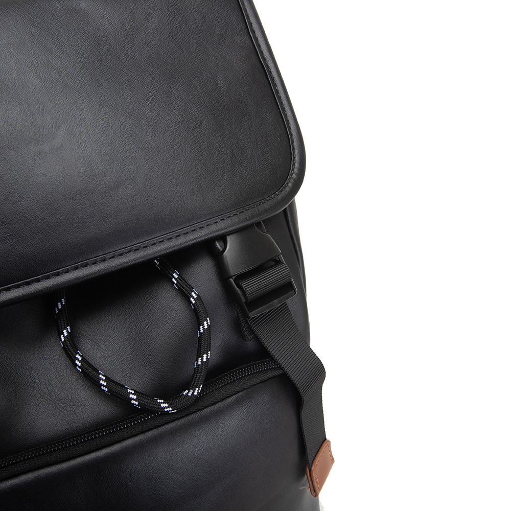 컬러 블록 대용량 노트북 백팩