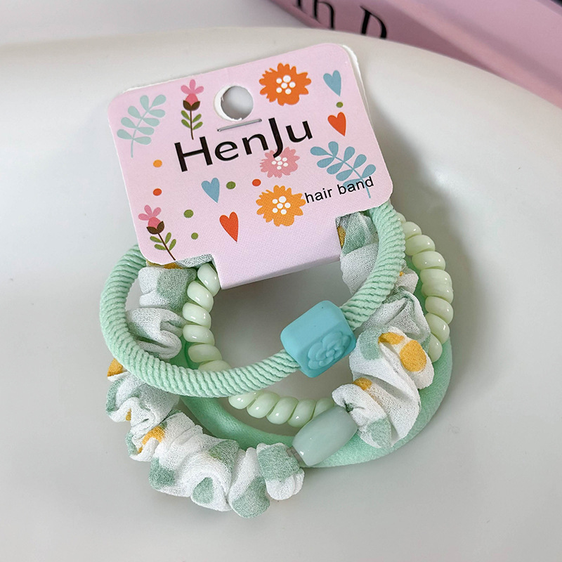 Sada barevných gumiček do vlasů