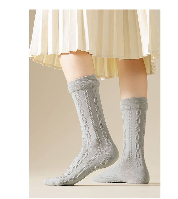 Meias Femininas de Meia Perna