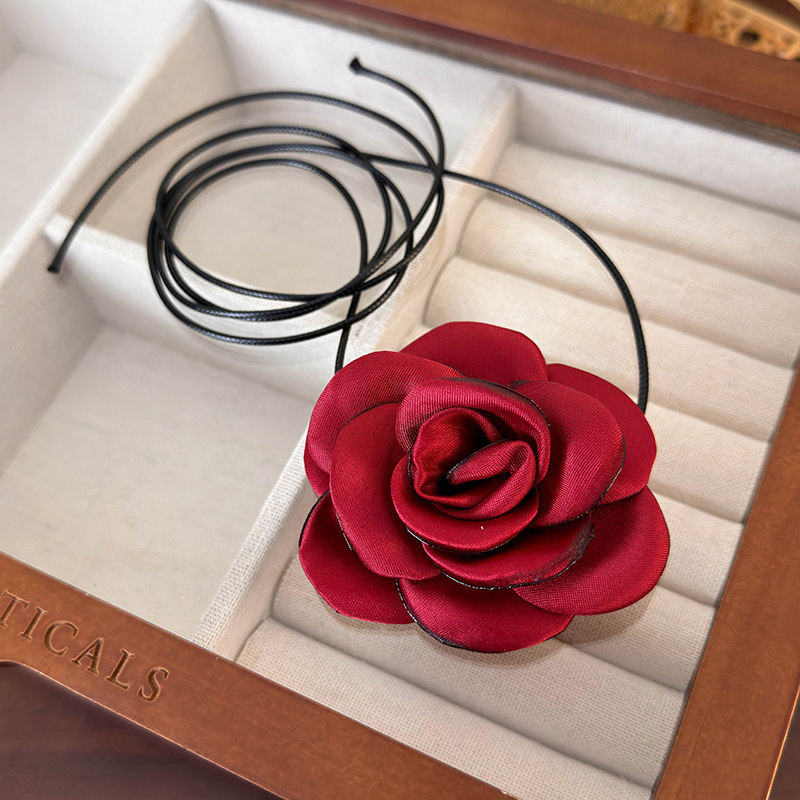 Bloemen Choker Ketting