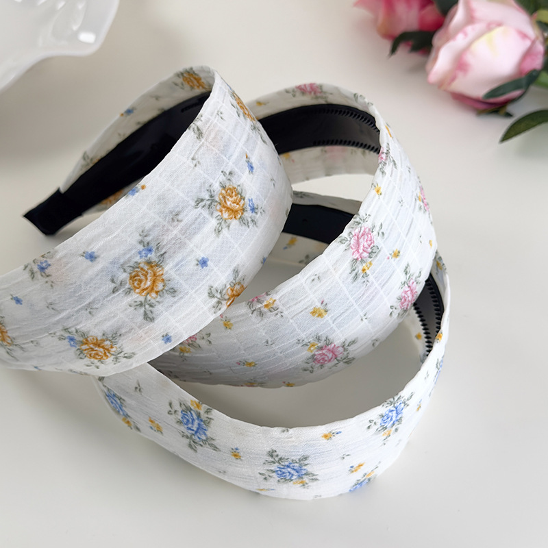 Bandă de Păr Florală Țărească Franceză