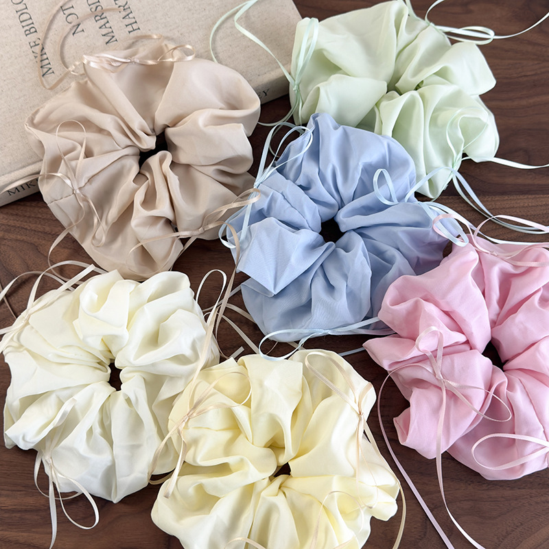 オーガンザリボンボウスクランチー