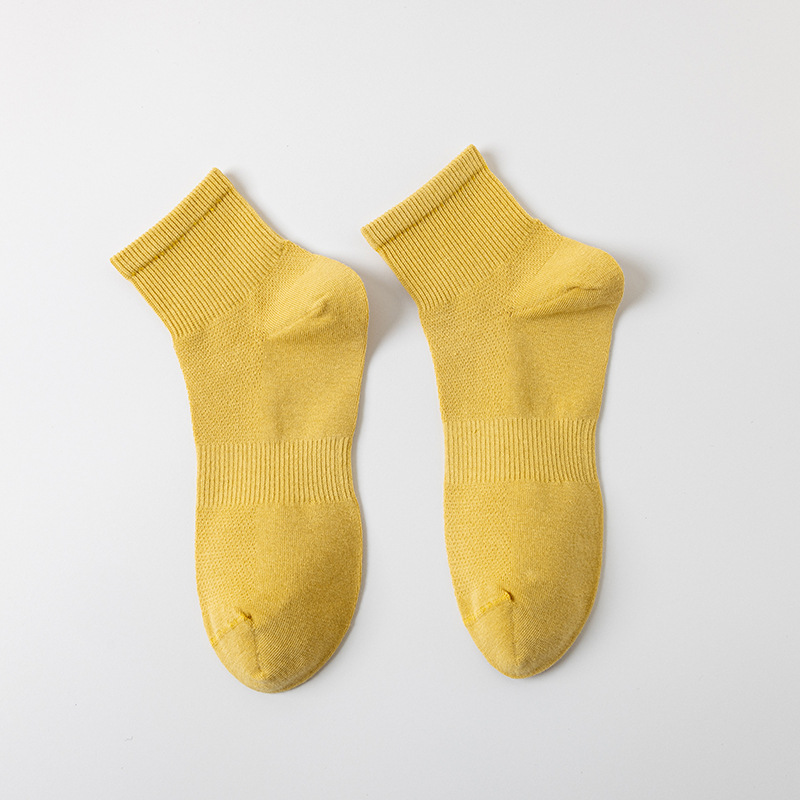 Meias Cano Médio de Algodão Anti-Pilling para Mulheres