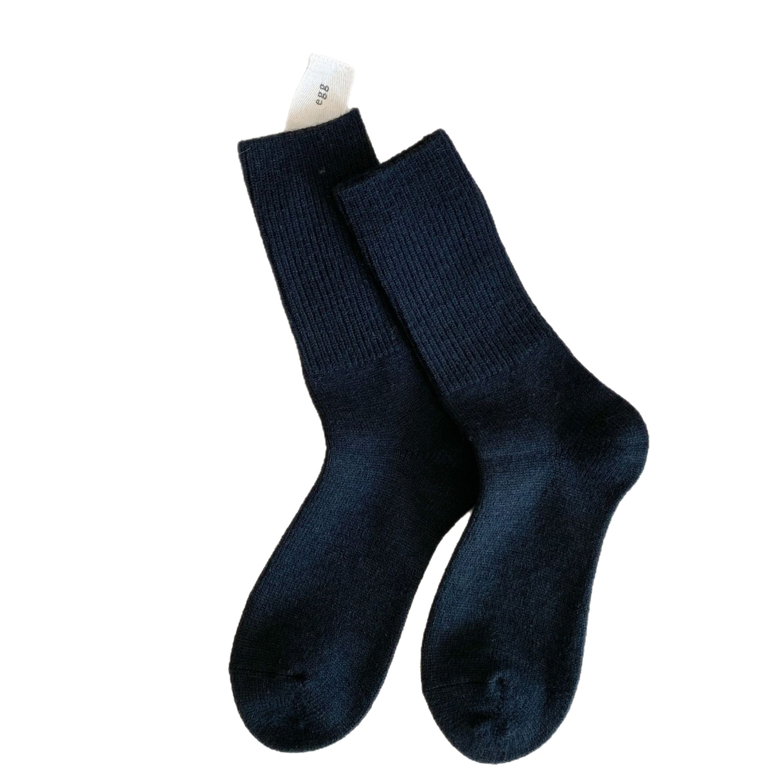 Vlněné pruhované ponožky