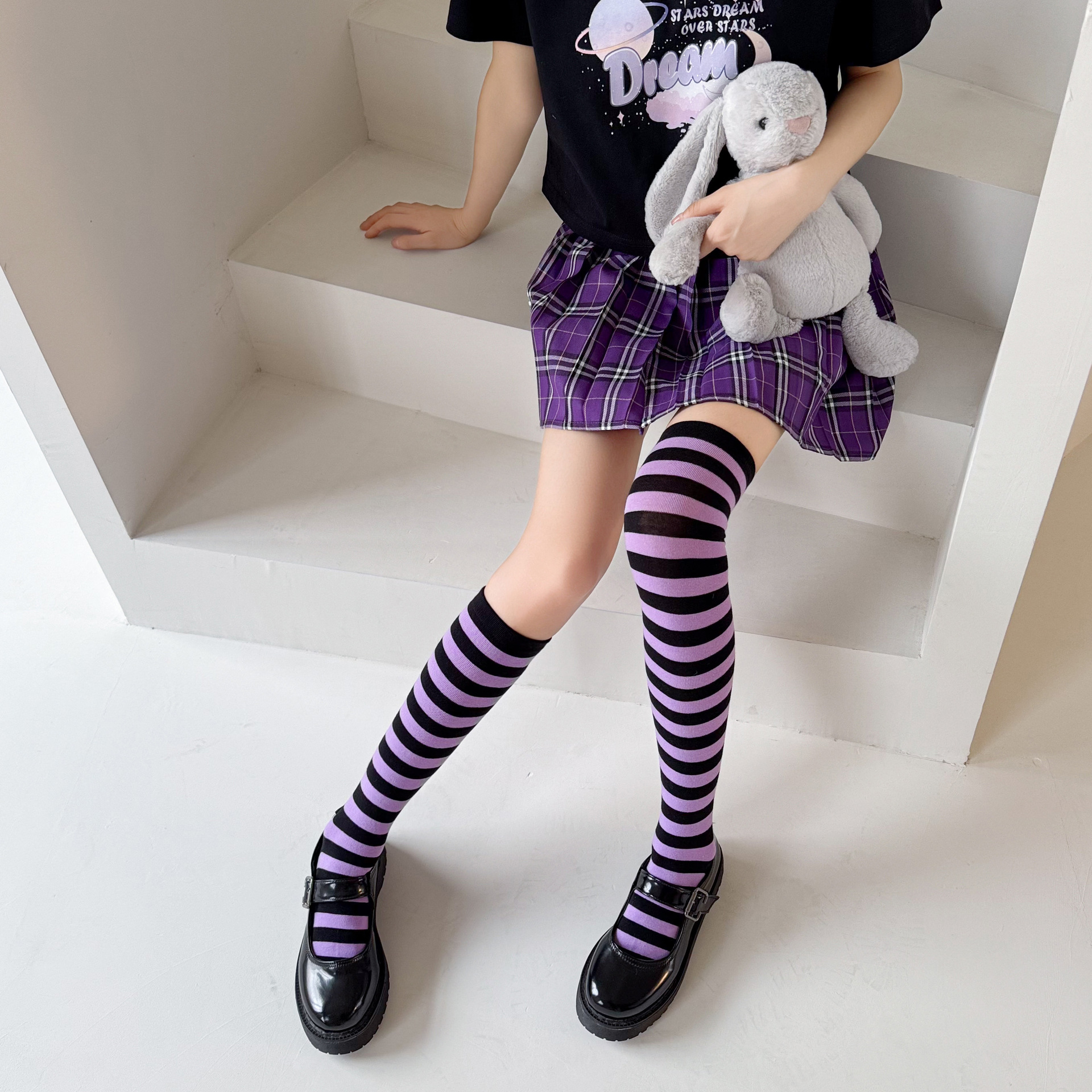 Meias de Compressão Leve Sem Costuras