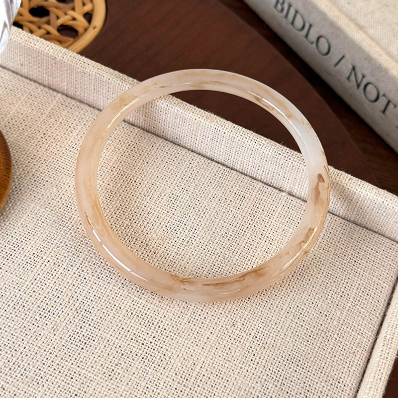 Ακανόνιστο Ευρύ Βραχιόλι Ακρυλικού Ακετάτου