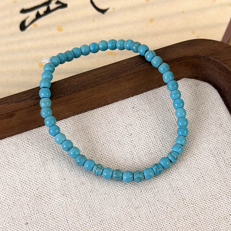 สร้อยข้อมือลูกปัดสีเขียว