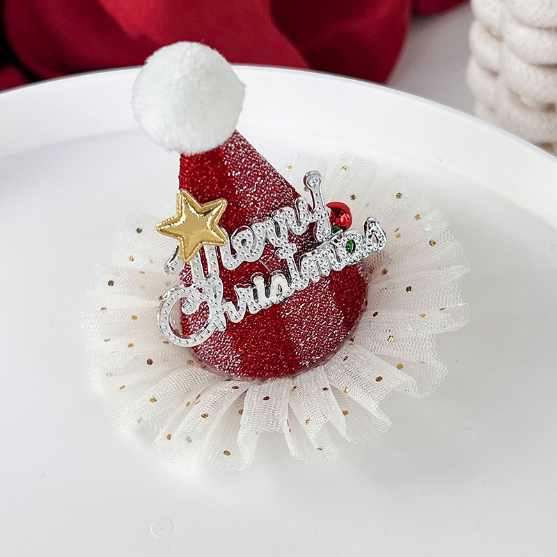 Agrafuri și benzi pentru păr de Crăciun