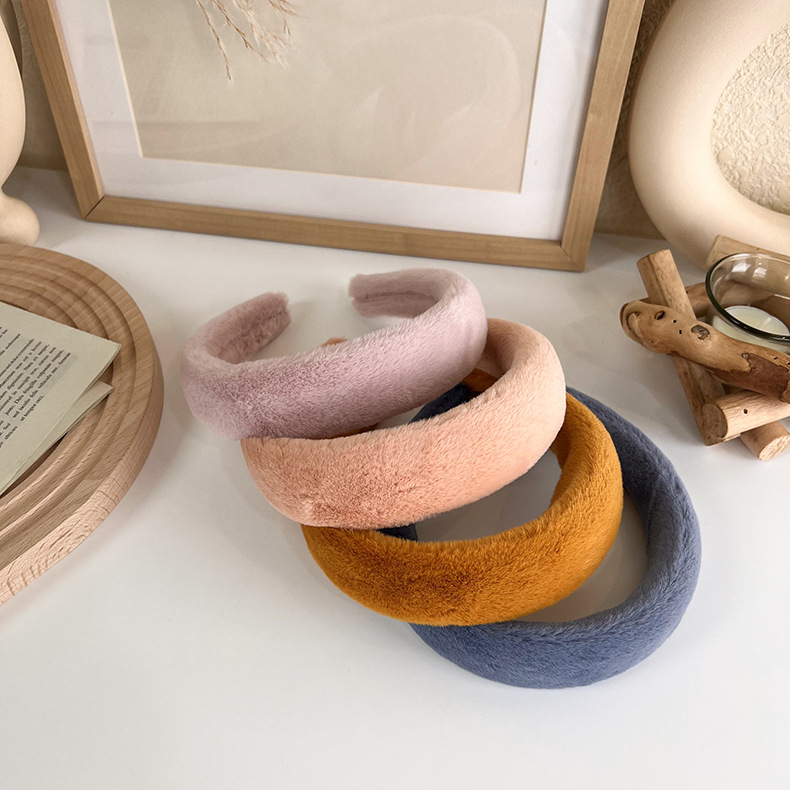 Diadema de Pelo Grueso y Aterciopelada