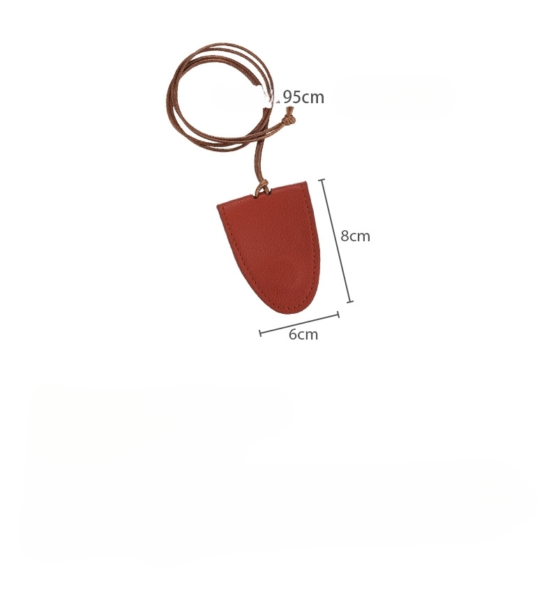 Намисто з підвіскою Multi-Clip зі штучної шкіри