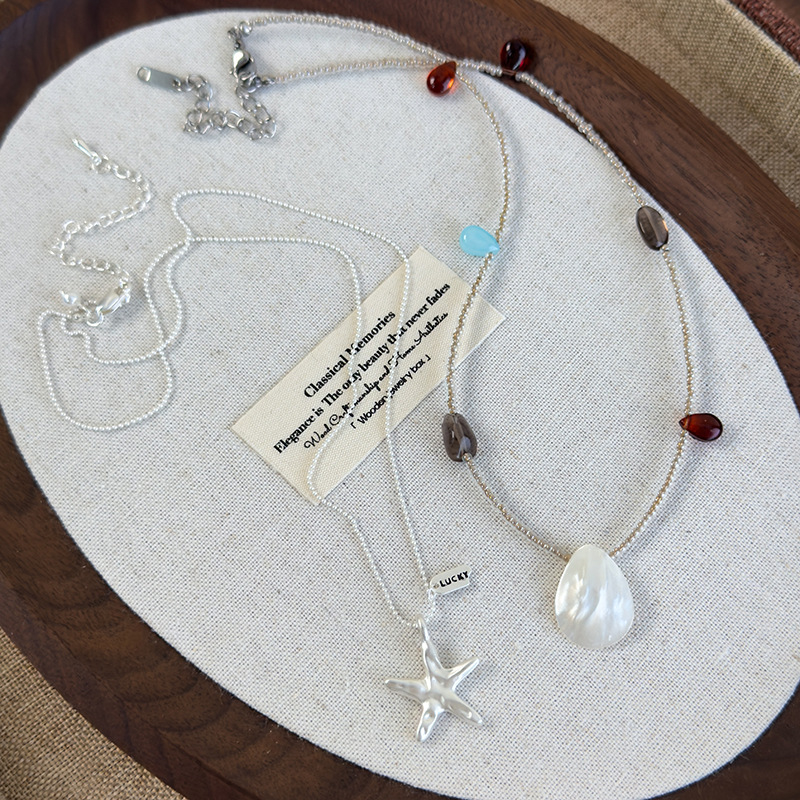 Намисто з Раковинами та Морськими Зірками