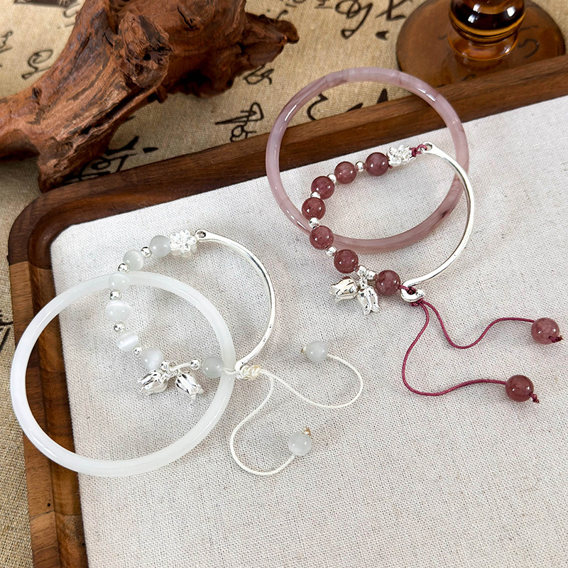 Pół-Bransoletka Kocie Oko