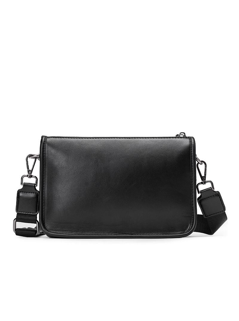 Borsa a tracolla vintage 2-in-1 per fotocamera uomo