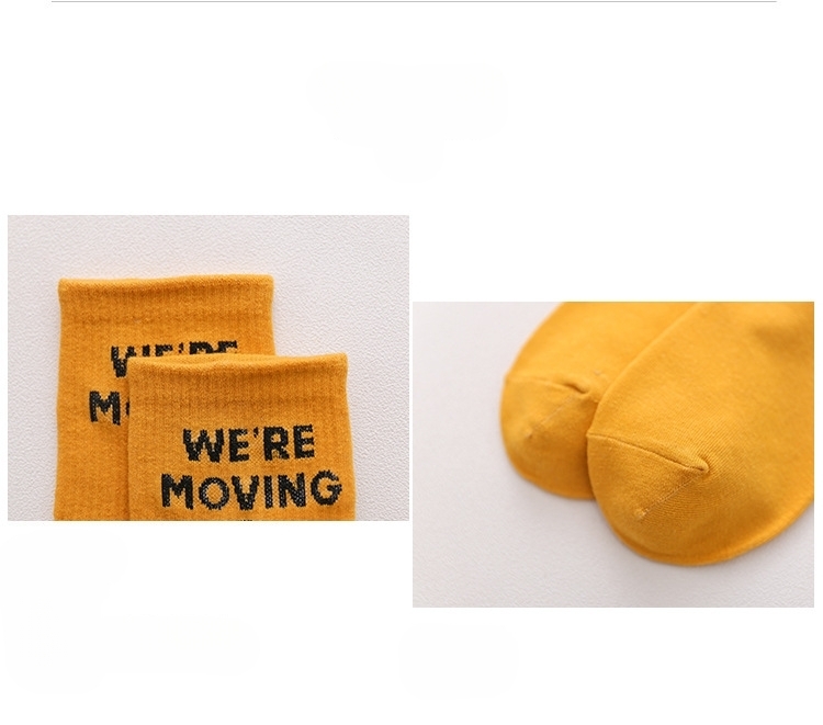 Meias Mid-Calf Carinhas Sorridentes