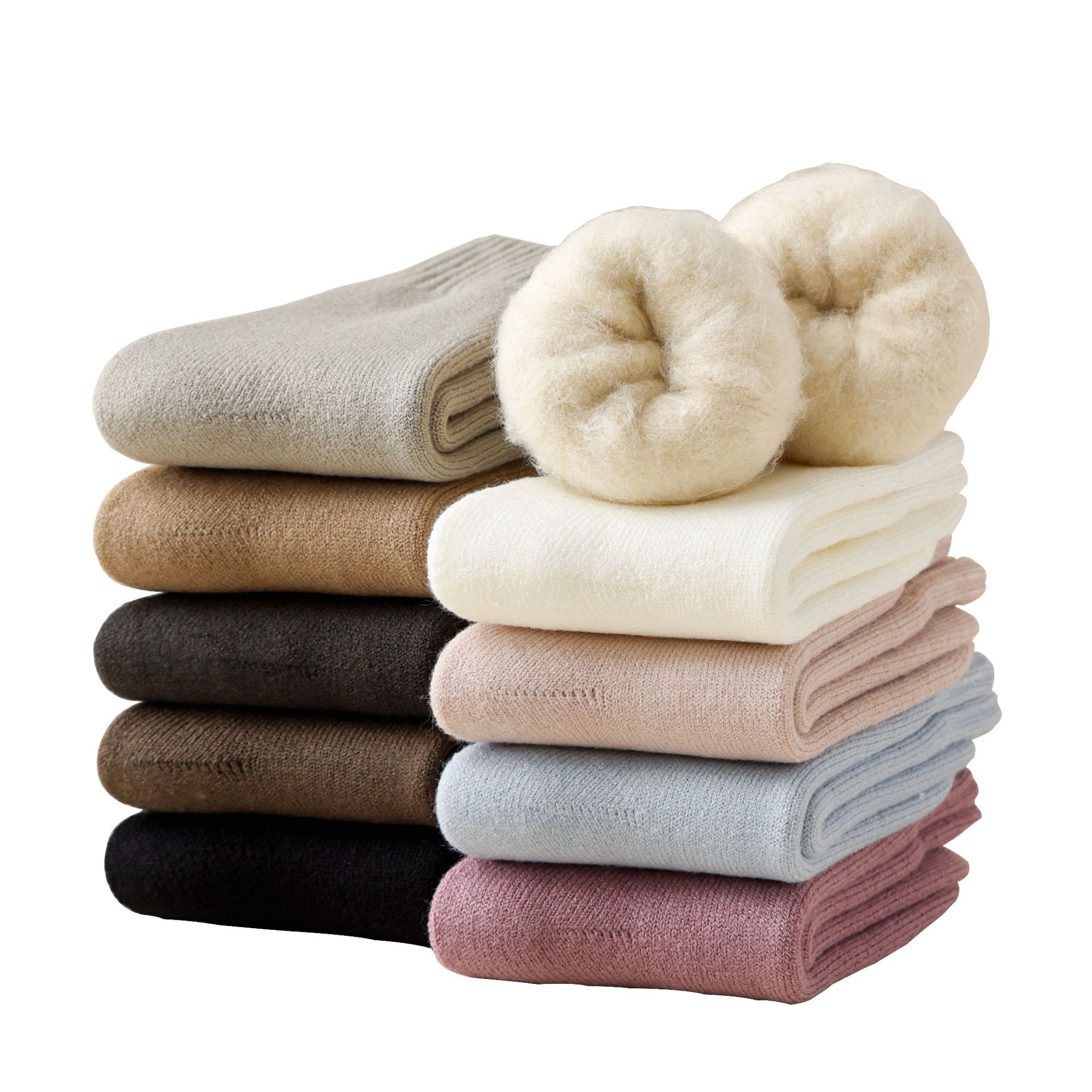 Dámské Zimní Ponožky s Fleecovou Podšívkou