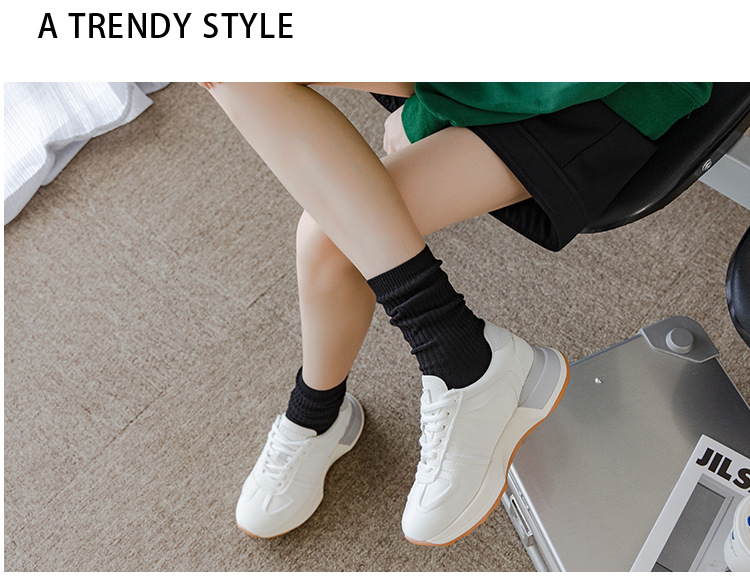 Dámské Bavlněné Stohovatelné Podkolenky