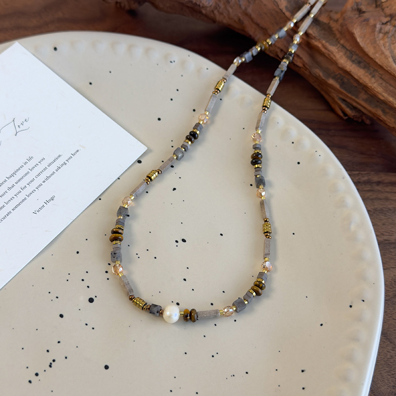 สร้อยคอวินเทจสไตล์ฝรั่งเศส