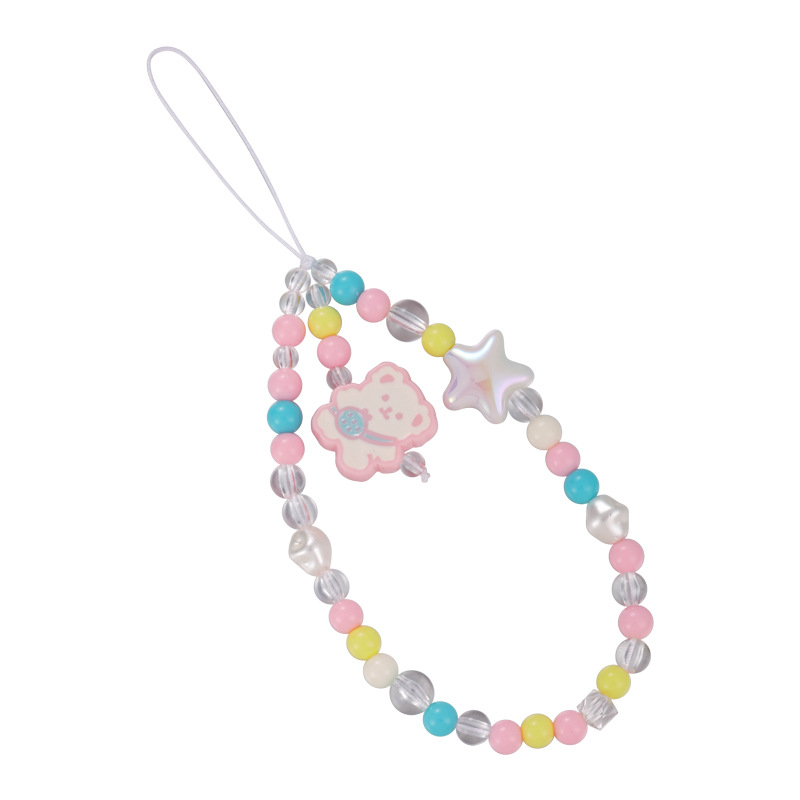 حزام هاتف بالخرز الملون