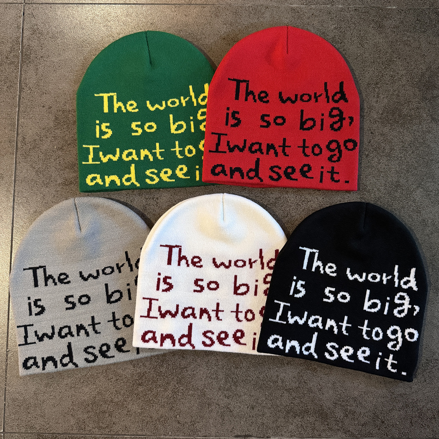 Gorro de Malha Jacquard