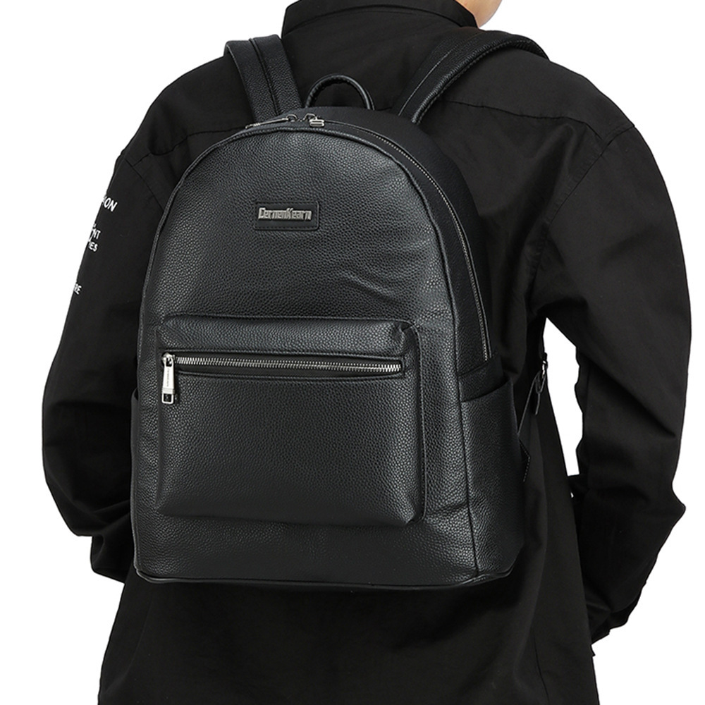 남성 빈티지 미니멀리스트 대용량 방수 노트북 백팩